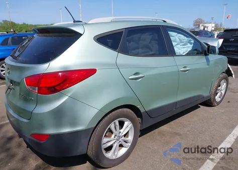 2010 Hyundai Tucson Gls from USA, damaged, VIN KM8JU3AC9AU044197